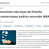 Valoraciones ms bajas de fintechs latinoamericanas podran encender M&A
